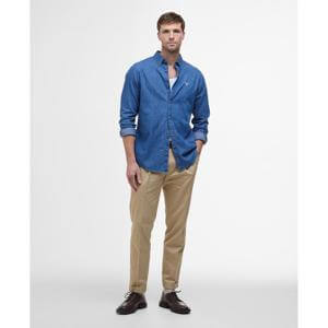 Barbour Denim Crest Tailored Long-Sleeved Shirt